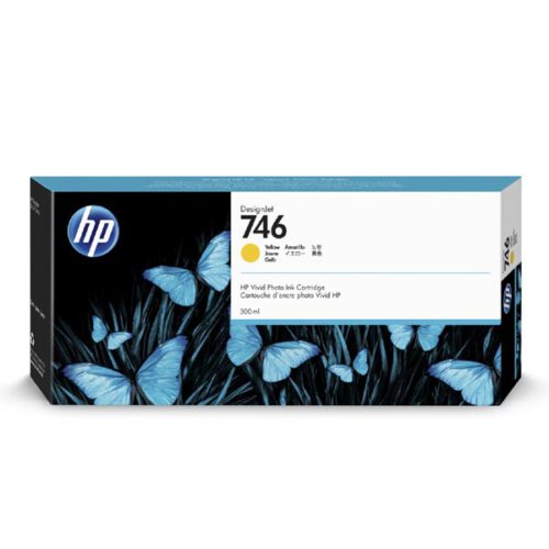 Tusz do plotera HP 746, yellow, 300ml (P2V79A)