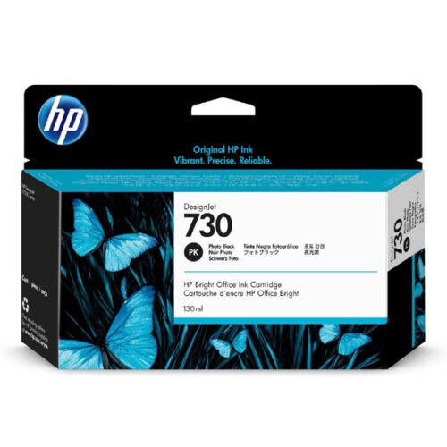 Tusz HP 730 photo black 130ml (P2V67A)